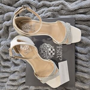 Vince Camuto White Women's Sandals